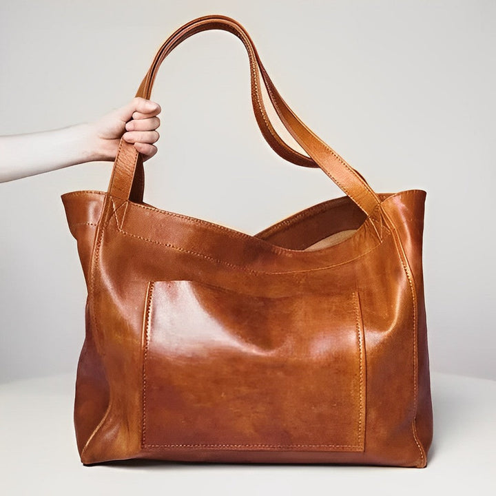 Janna - Vintage Leather Shoulder Bag