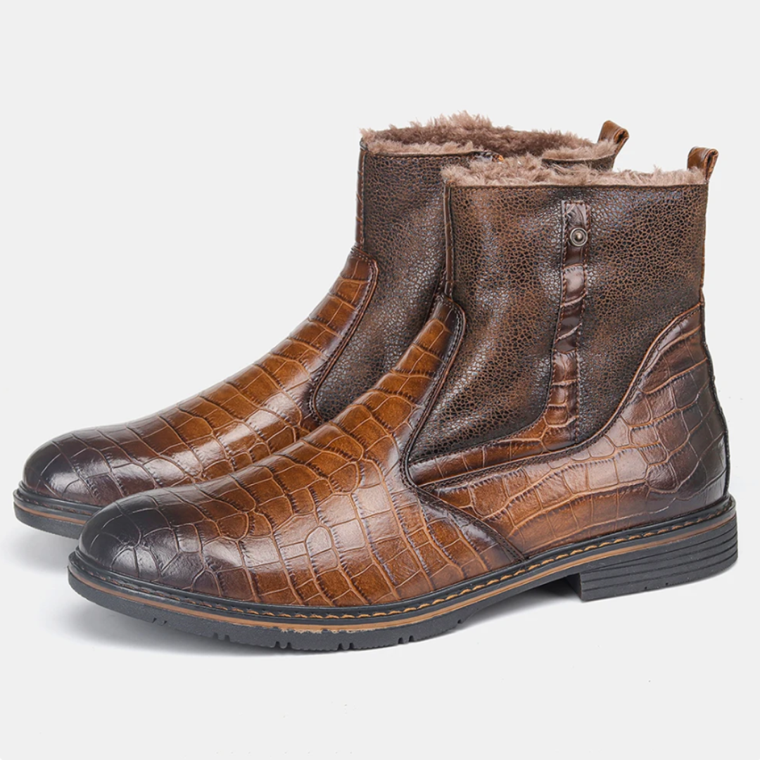 David | Warm Leather Men's Boots