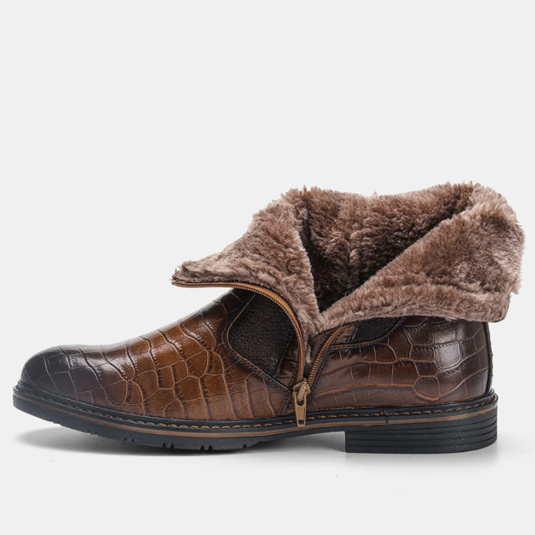 David | Warm Leather Men's Boots