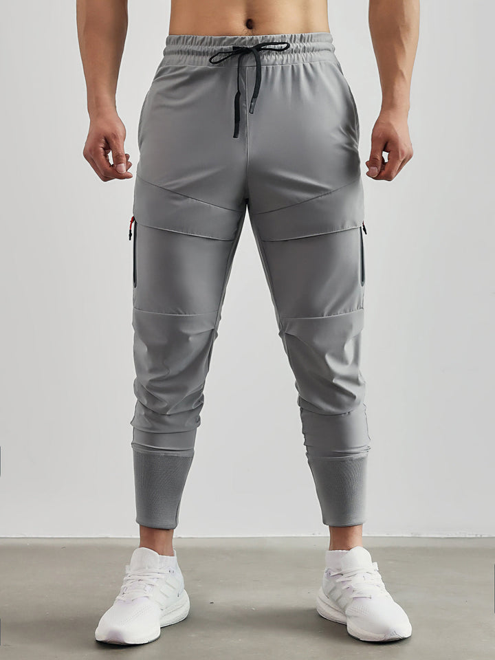 Men's Stay Cool High Rib Cargo Jogger Athletic Pants