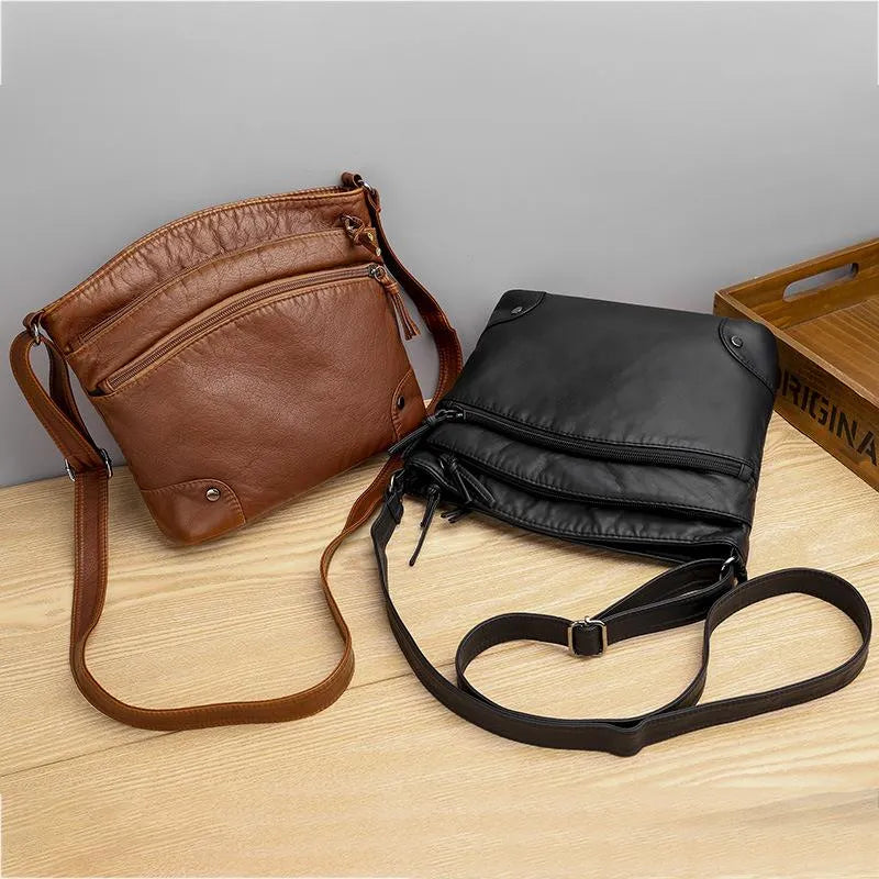 Idelle - Leather shoulder bag